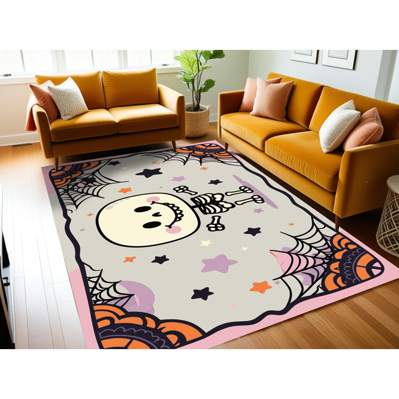 Tapis de Noël lavable The Holiday Aisle®, Rectangulaire 3 pi x 5 pi