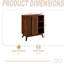 Buffet avec tablette réglable-1588045780