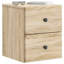 34.5cm W Manufactured Wood Bedside Table-317816573