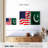 Borges USA And Pakistan Flags-111860035
