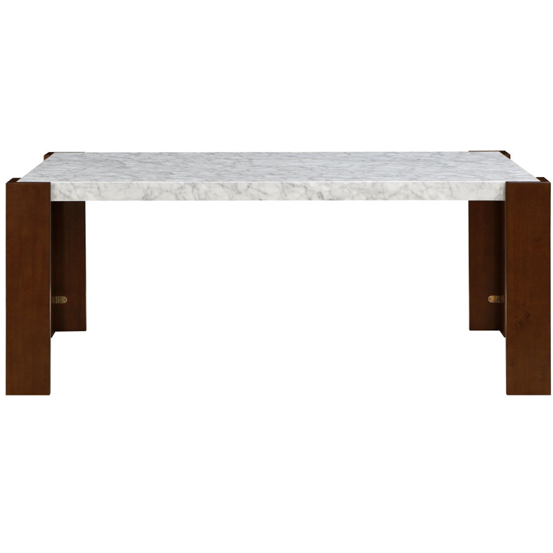 Table en pierre d'ingénierie avec de beaux pieds et un support supérieur