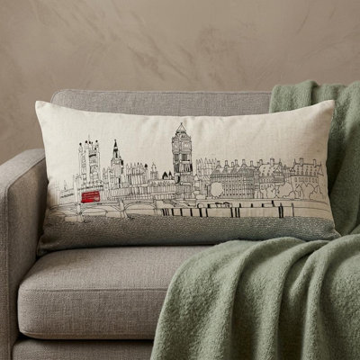 Coussin lombaire 14 "x 35" London