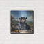  «Cool Bear Moonshine Buzz» par Jim Baldwin, art mural en métal, 24 po x 24 po-1109932467