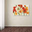 « Poppies Melody », toile encadrée-31105124