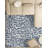 Contemporary Nykeia Area Rug Blue Color-221059002