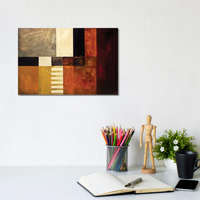 Elegance V 1 Piece Wrapped Canvas Painting, 20.32cm H x 30.48cm W x 1.91cm D