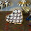 Courtly Check® Fluted Heart Plate