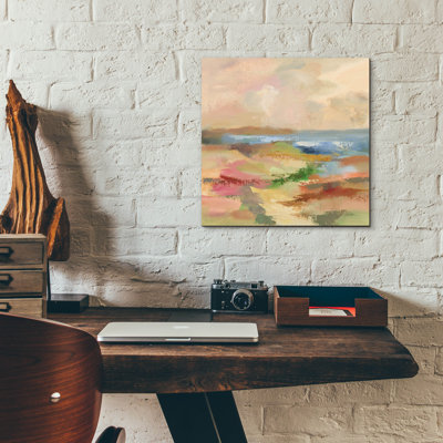  'Earth Day 1' by Silvia Vassileva Acrylic Glass Wall Art, 12" x 12"
