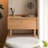 23.62"All-Solid Wood Mini Bay Window Vanity