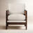 Crema Upholstered Armchair