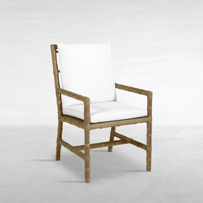 Newport Patio Dining Armchair with Cushions