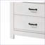 Commodes et amp; Garde-robes | Commode blanche 5 tiroirs 31 po Cassini | Blanc | Bois d'ingénierie