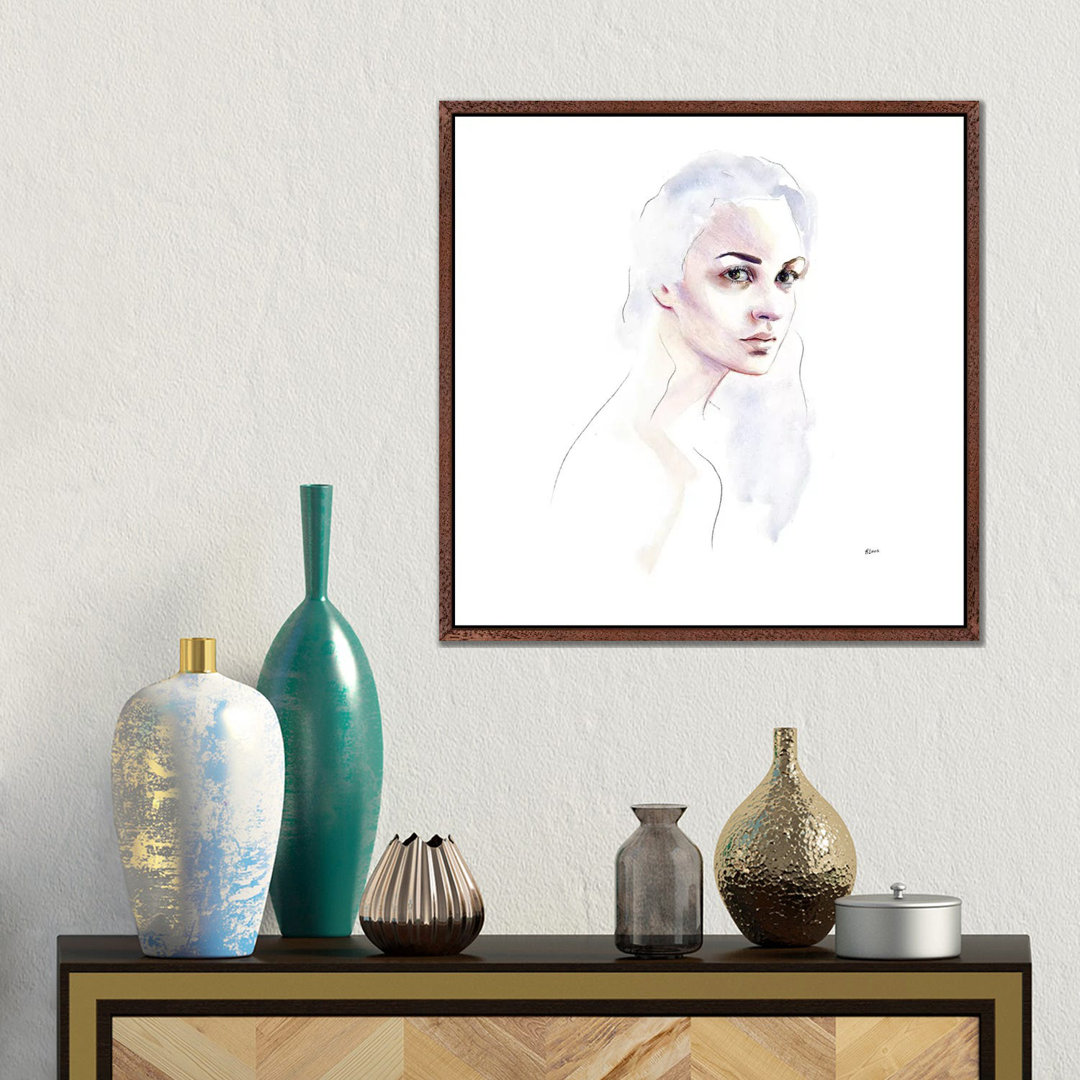 Cloud Hair von Heart Of Lily - Galerie-verpackte Leinwand Giclée auf Leinwand