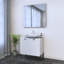 Ensemble de meuble-lavabo simple 31,5 po avec plateau Lissia-1175111590-1175111591