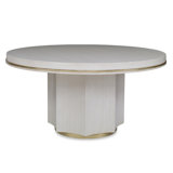 Athens Round Solid Oak Dining Table