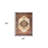2' X 3' Red Medallion Power Loom Area Rug