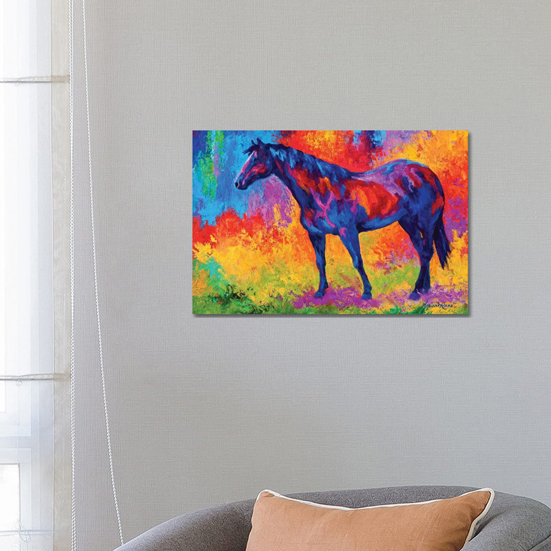 Bay Mare III 1 Piece Painting on Canvas, 66.04 cm H x 45.72 cm W x 1.91 cm D, Wrapped Canvas