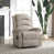 Beige Polyester Twill