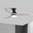 Nicola 52" 3 - Blade LED Standard Ceiling Fan with Remote Control and Light Kit Included-1687740371