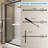 35" - 36" W × 72" H Semi-Frameless Folding Shower Door With 1/4" Tempered Safety Glass