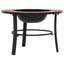 Eastchester Mosaic Fire Pit 68cm Ceramic-1947063464