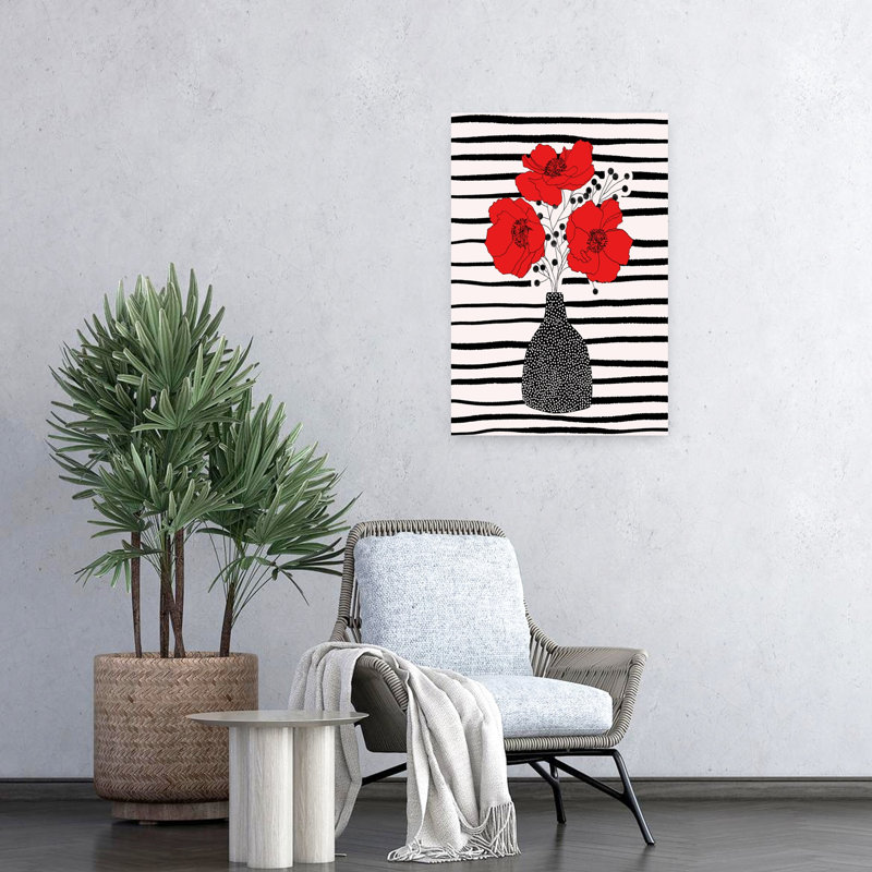 Art contemporain, art contemporain abstrait, H 24 po x l 16 po