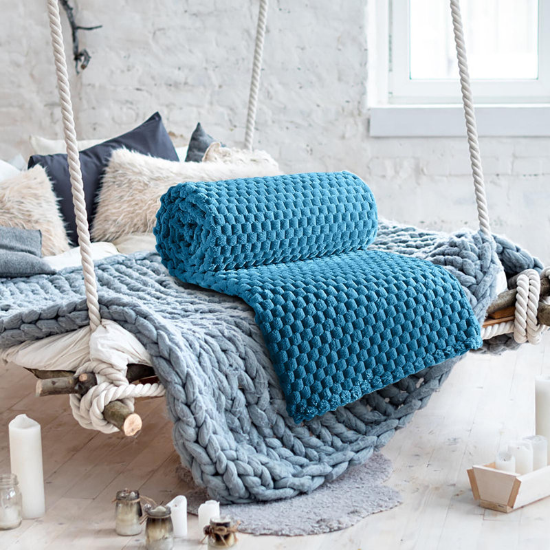 Couverture en flanelle kbndieu, D