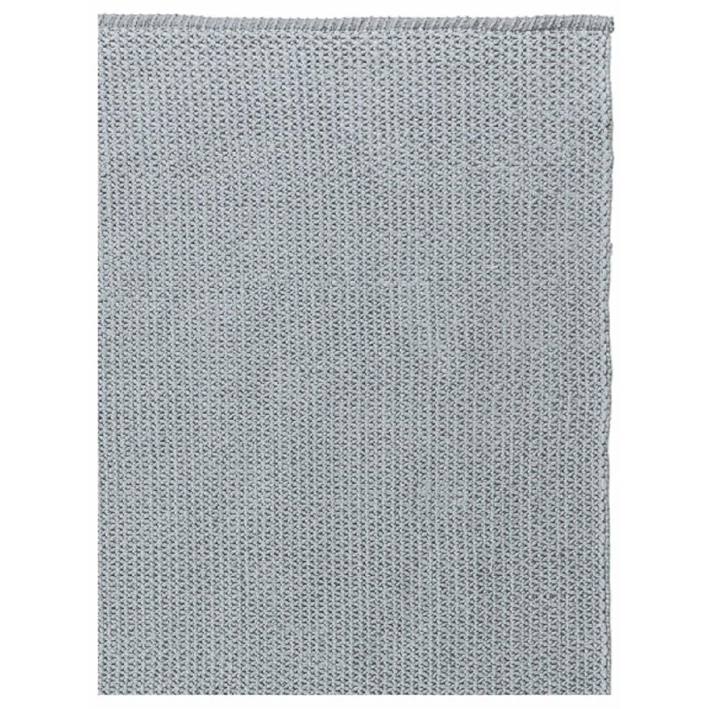 Tapis argenté intérieur / extérieur Surath, Rectangle 12 pi x 15 pi