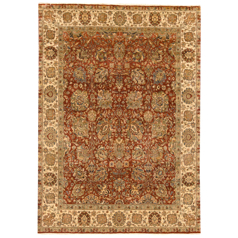 Handmade Wool Oriental Area Rug
