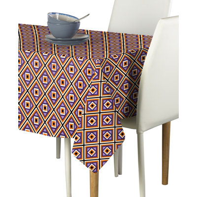Leonard Halloween Geometric Tablecloth