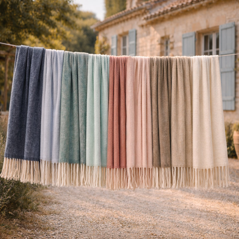 Summit Blanket, Ivory