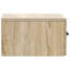 34.5cm W Manufactured Wood Bedside Table-557666061