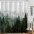 Irmhilde Abstract Shower Curtain with Hooks Included