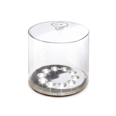 4.33'' Battery Powered Integrated LED Outdoor Lantern