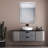 Neomi Glass Frame Rectangle Wall Mirror