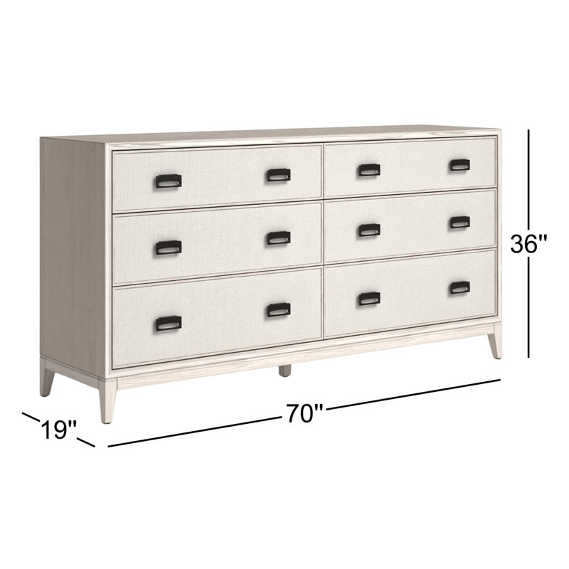 Estelle 6 - Drawer Dresser