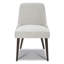 Chaise d'appoint rembourrée en bois massif Bremment-751653722