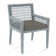 Chaise avec accoudoirs Glinda