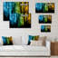 Glowing Lights Matrix Art - on-424331006-424330890