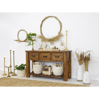 Broussard 130cm Solid Wood Console Table