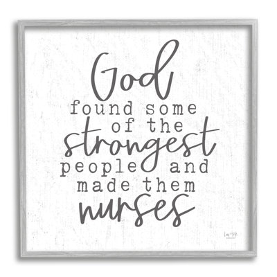Axe-304-Wood Nurses Strongest People Expression par Lux + Me Designs