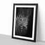 Zebra in the Shadows in Abstract - Picture Frame Graphic Art Print-55774145-55774148