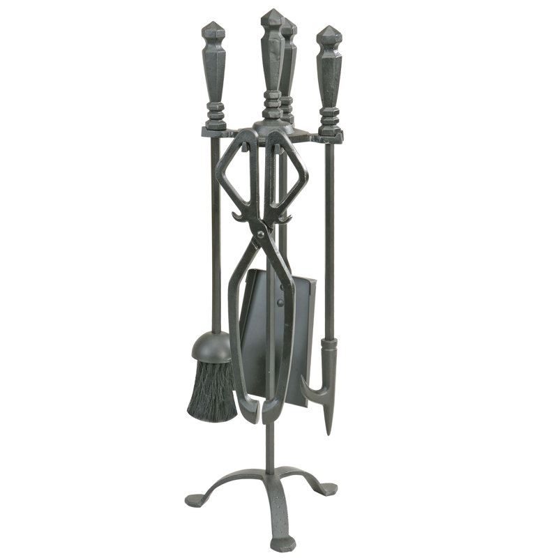 Iron Fireplace Tool Set