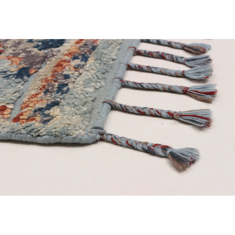 Tangier Light Blue Rug 5'0" x 7'10"