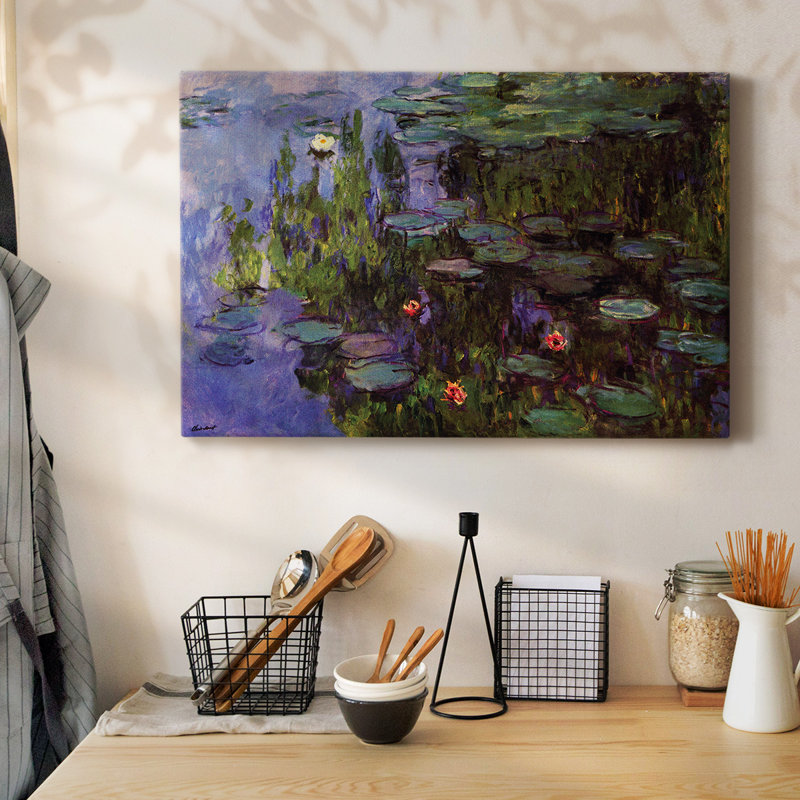 Monet - Toile tendue avec châssis, H 8 po x l 12 po