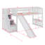Lit mezzanine avec escalier et glissade-1370043938