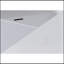 Baignoire mat 51 po à surface solide, baignoire autoportante à surface solide, baignoire de trempage à surface solide blanc mat, baignoire autoportante avec trop-plein et bonde escamotable, blanc mat