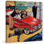 «Showroom automobile» - Impression sur toile tendue-15880783