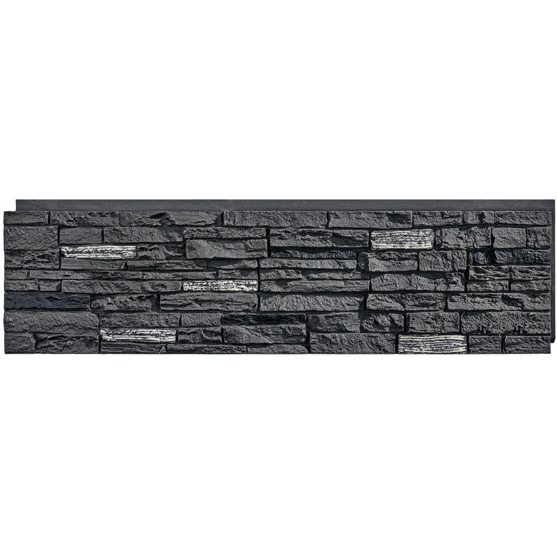Wallwell 45.88 Inch X 12.75 Inch Pu Faux Stone Wall Panel 3.7 Sq.ft | 1-panel