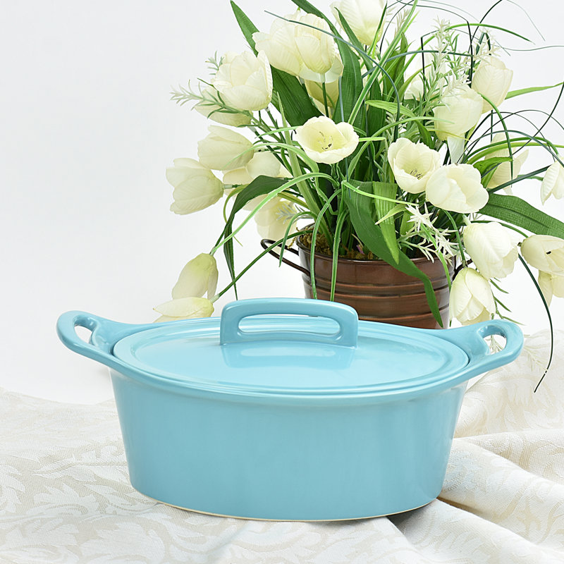 Casserole Omniware, Turquoise, Grand